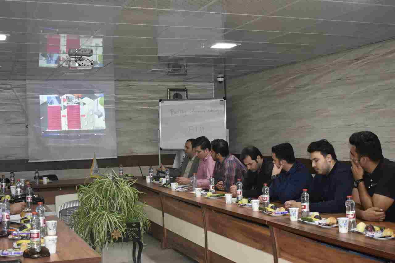 بخشی از تیم اجرایی گروه راهکارهای هوشمند BIM ایران - بنا یار مهراز ایرانیان