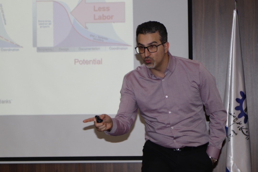 سخنرانی دکتر سعید بنی هاشمی پیرامون مدیریت یکپارچه اطلاعات ساخت