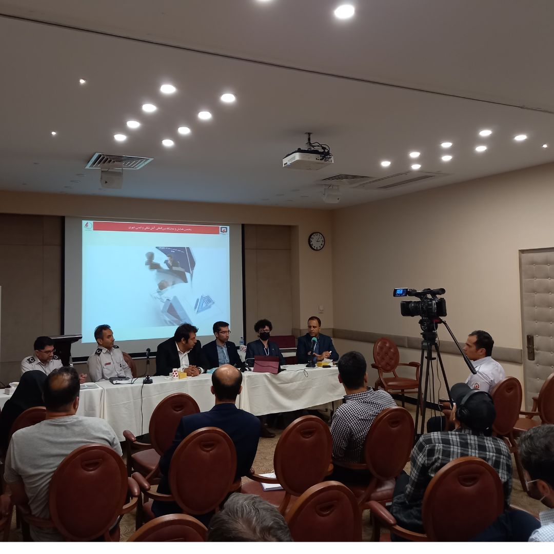 سخنرانی مهندس سعید خلیلی، رئیس انجمن صنفی BIM ایران در پنجمین همایش و کنفرانس بین المللی آتش نشانی و ایمنی حریق